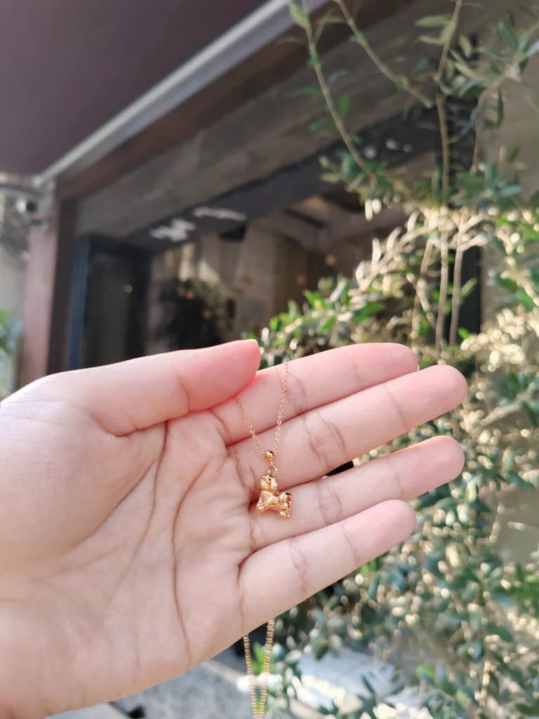 Maltese Charm - Adorable Sterling Silver Maltese Puppy Charm for Bracelet or Necklace photo review