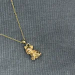 Westie Charm - Playful West Highland White Terrier Dog Charm for Bracelet or Necklace photo review