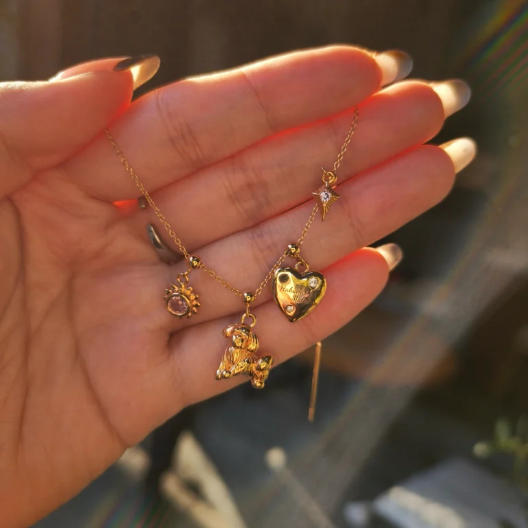 Hakuna Matata Charm - “No Worries” Manifestation Talisman Heart Charm for Bracelet or Necklace photo review