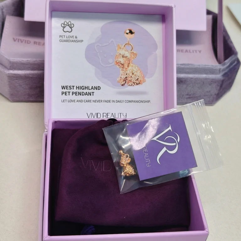 Westie Charm - Playful West Highland White Terrier Dog Charm for Bracelet or Necklace photo review