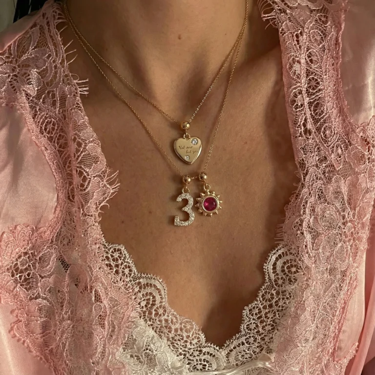 Not One But You Gift for Her - Personalized Love Charm Pendant photo review