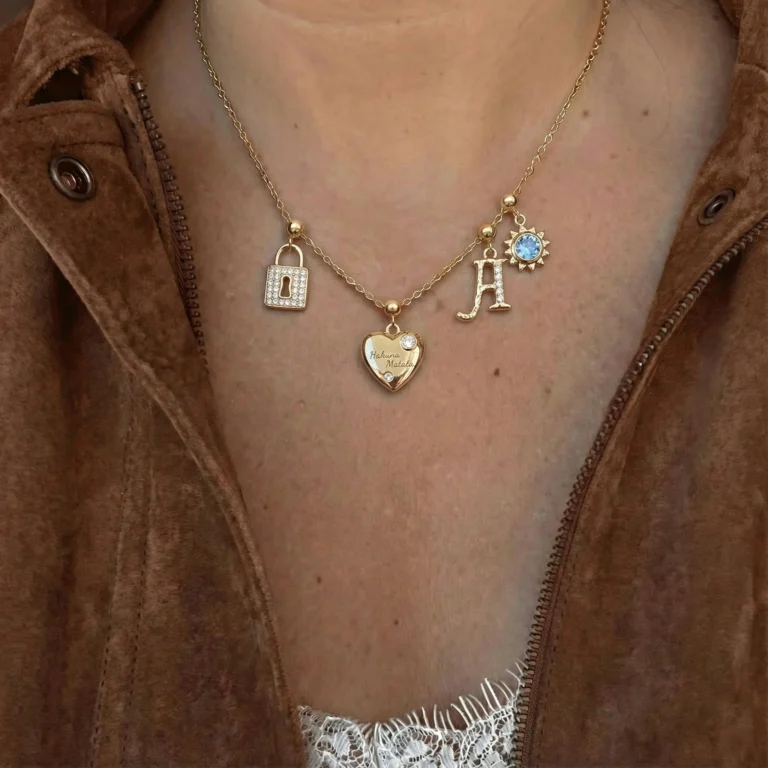 Hakuna Matata Charm - “No Worries” Manifestation Talisman Heart Charm for Bracelet or Necklace photo review