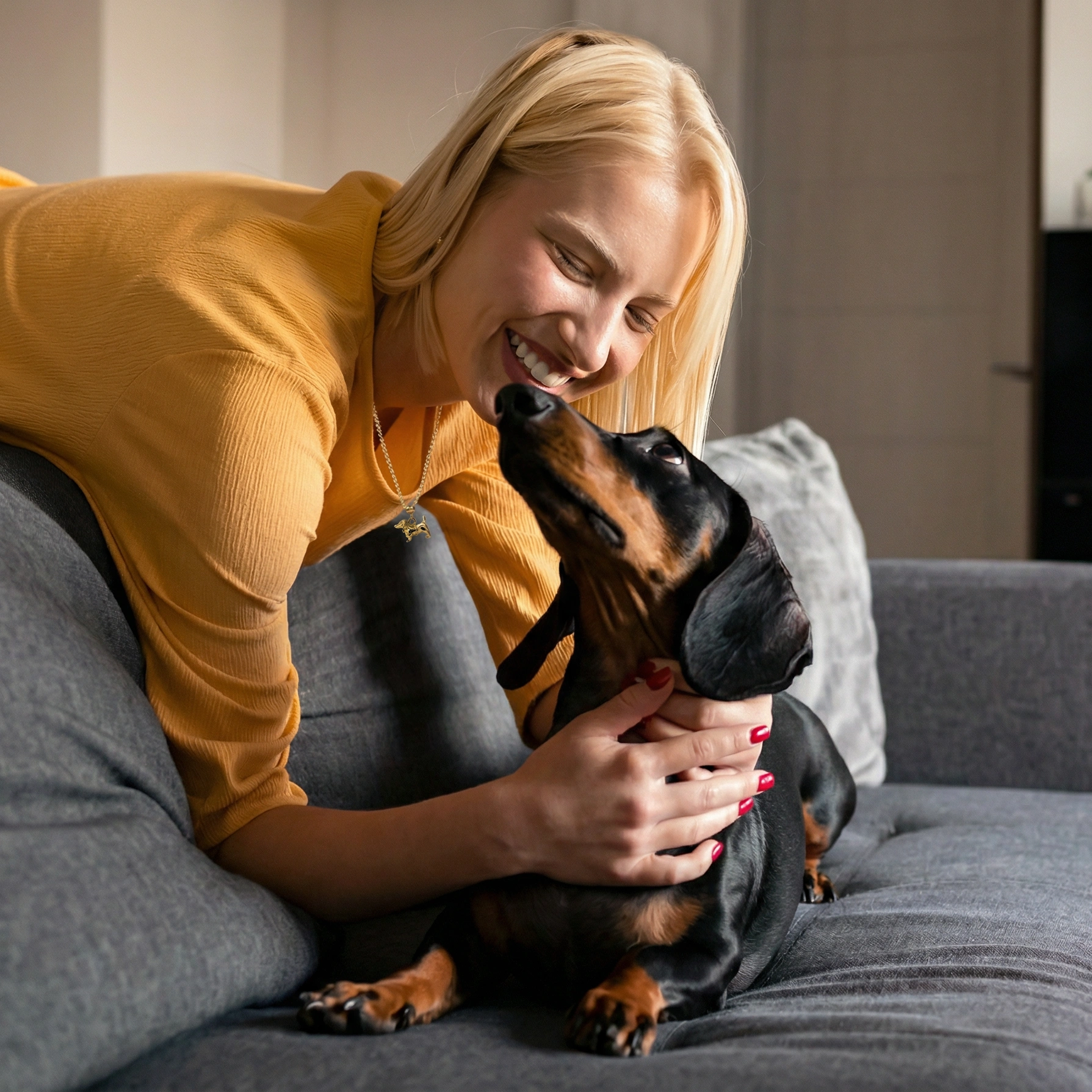 Dachshund Charm - Sterling Silver Miniature Wiener Dog Charm for Bracelet or Necklace - Image 14