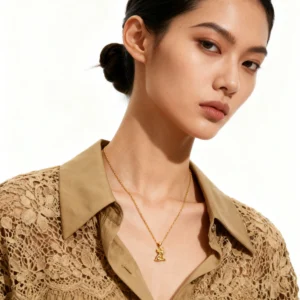 Alternative view of Dog Charm – French Bulldog