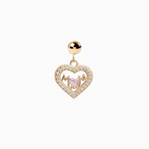 MUM Heart Charm
