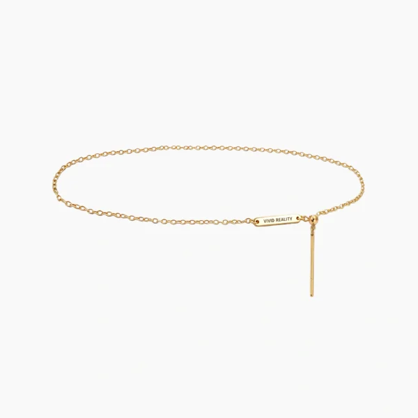 7-Inch Gold Chain<br/> Build Your Own Signature Bracelet