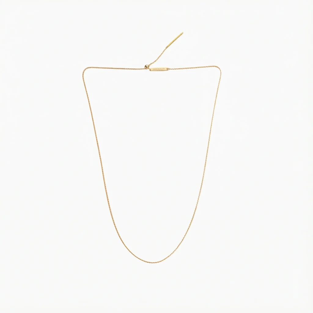 19-Inch Gold ChainBuild Your Own Signature Necklace - Vivid Reality Jewelry