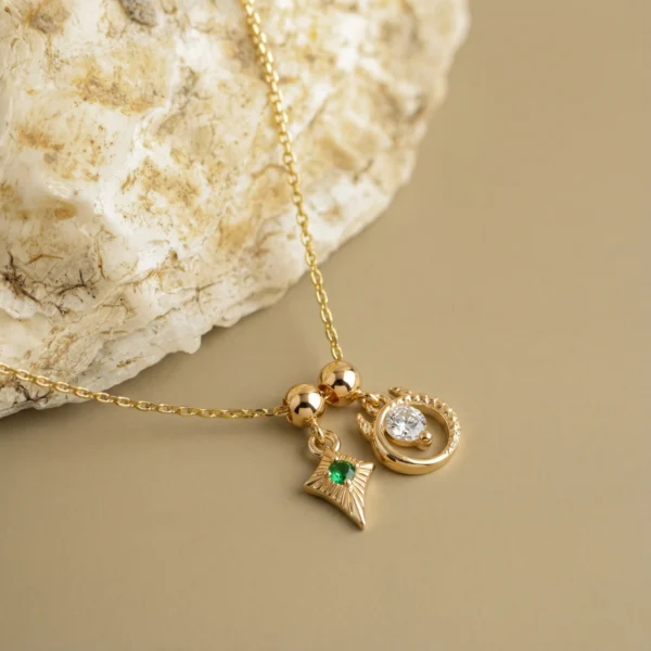 Alternative view of May Birthstone Charm