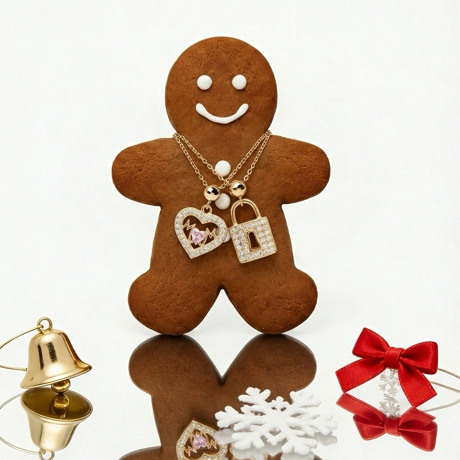 Diamond Lock Charm - Sterling Silver & Cubic Zirconia Heart Lock Charm for Bracelet or Necklace - Image 5