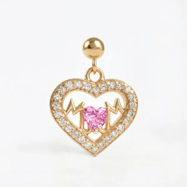 Mum Heartbeat Necklace