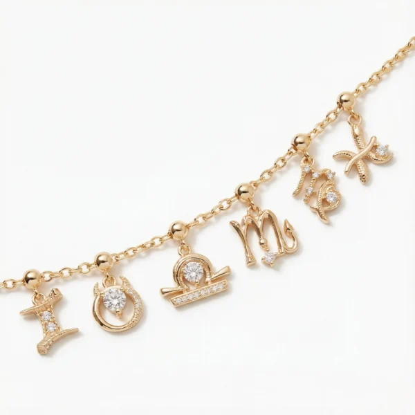 Zodiac Charms - Sterling Silver Astrological Sign Charms for Necklace or Bracelet