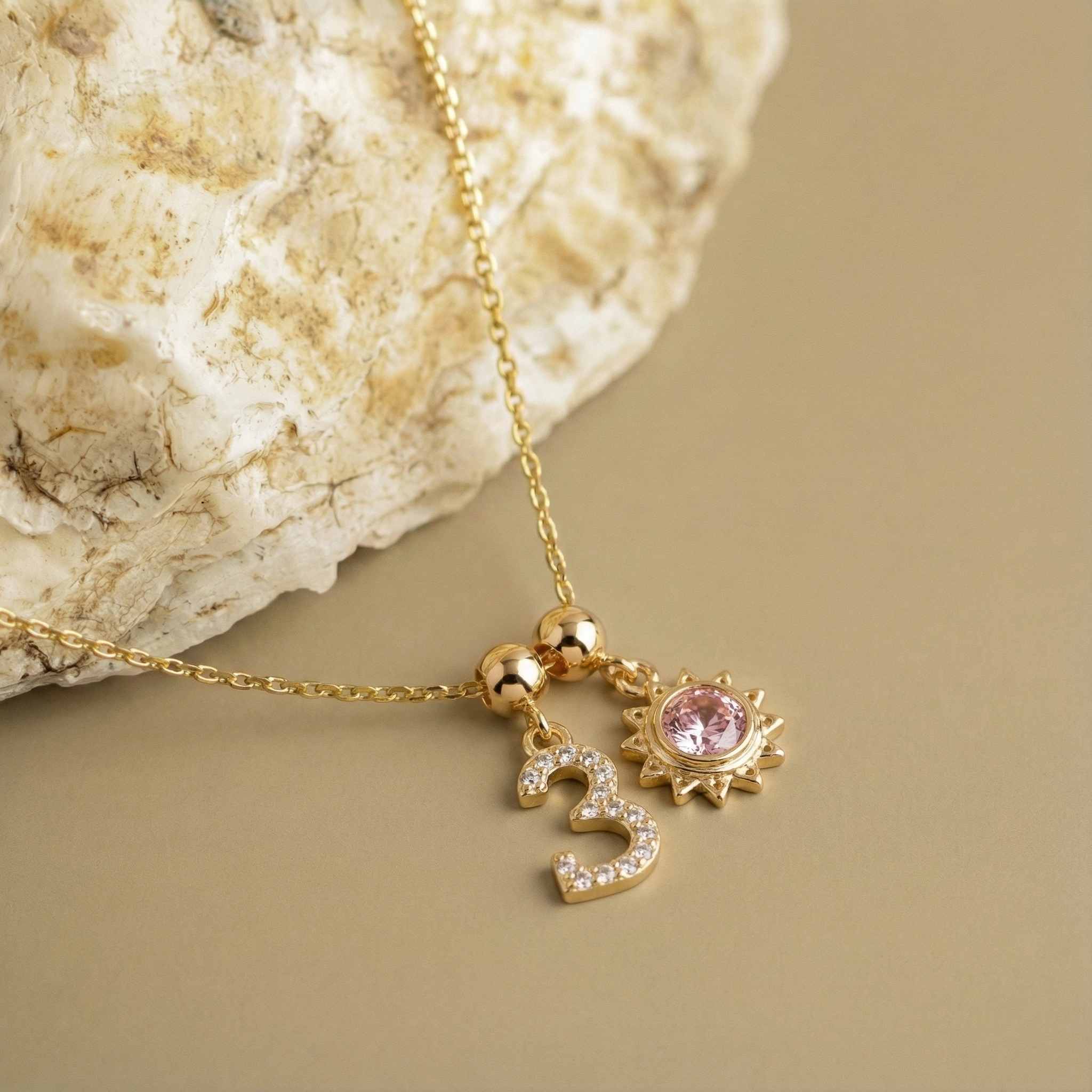 Number Charms - Sterling Silver Personalized Number Charms for Bracelet or Necklace - Image 8